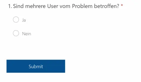 Microsoft Forms Pro Formulare