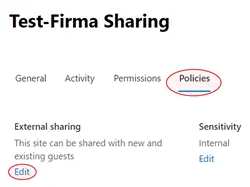 Externes Filesharing SharePoint für alle