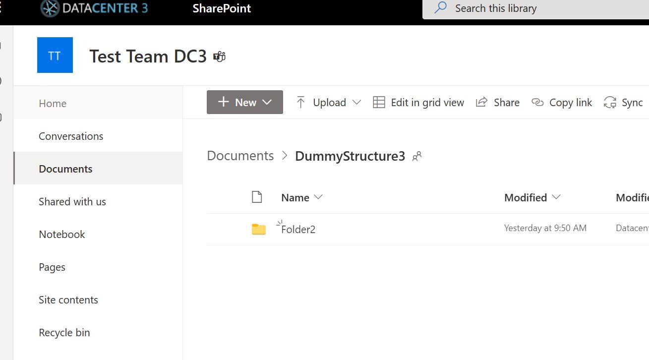SharePoint Online Folder Restore