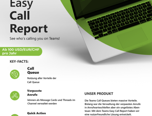 Easy Call Report – Refreshed