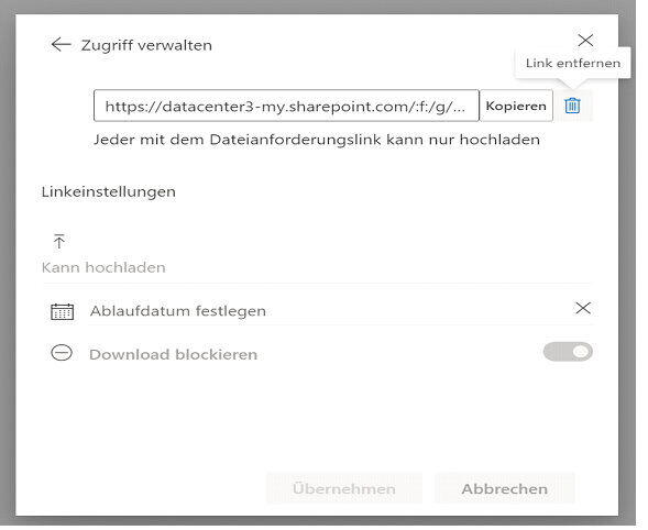 Mit OneDrive Dateien anfordern