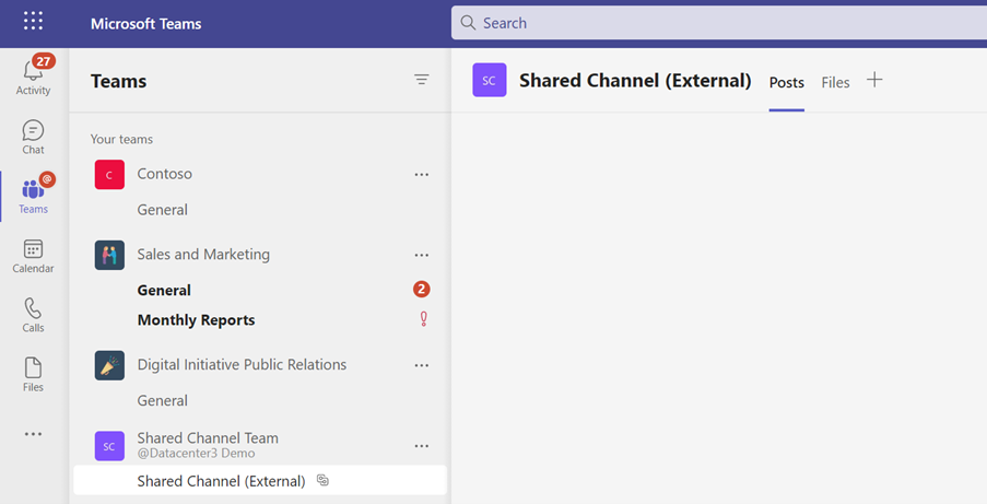 Microsoft Teams Shared Channels