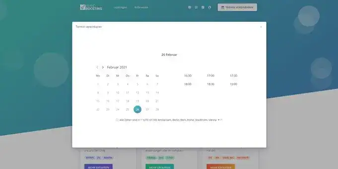 Microsoft Bookings Individualisierung