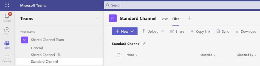 Microsoft Teams Shared Channels