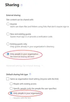 Externes Filesharing SharePoint für alle