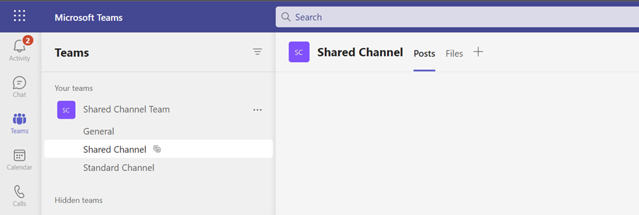 Microsoft Teams Shared Channels