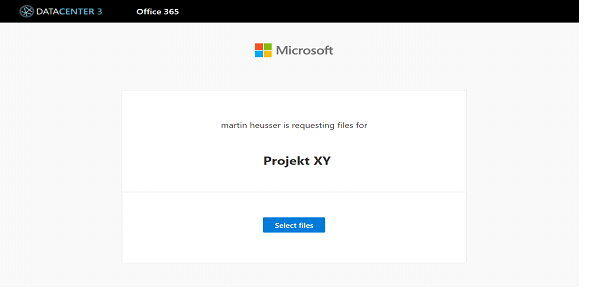 Mit OneDrive Dateien anfordern