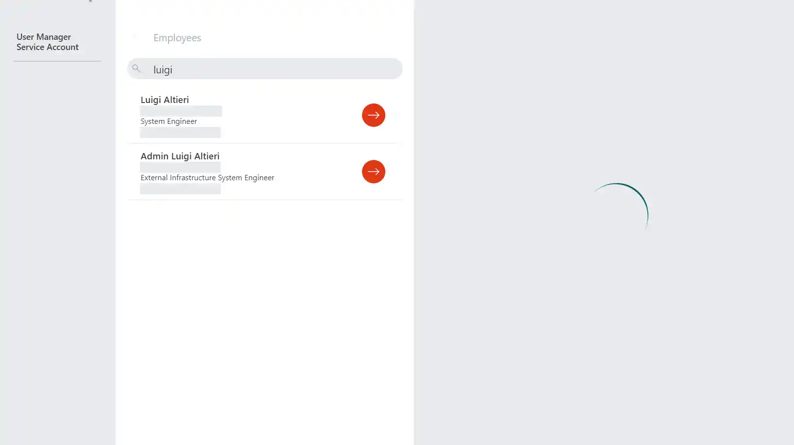 User Manager PowerApp mit Power Automate
