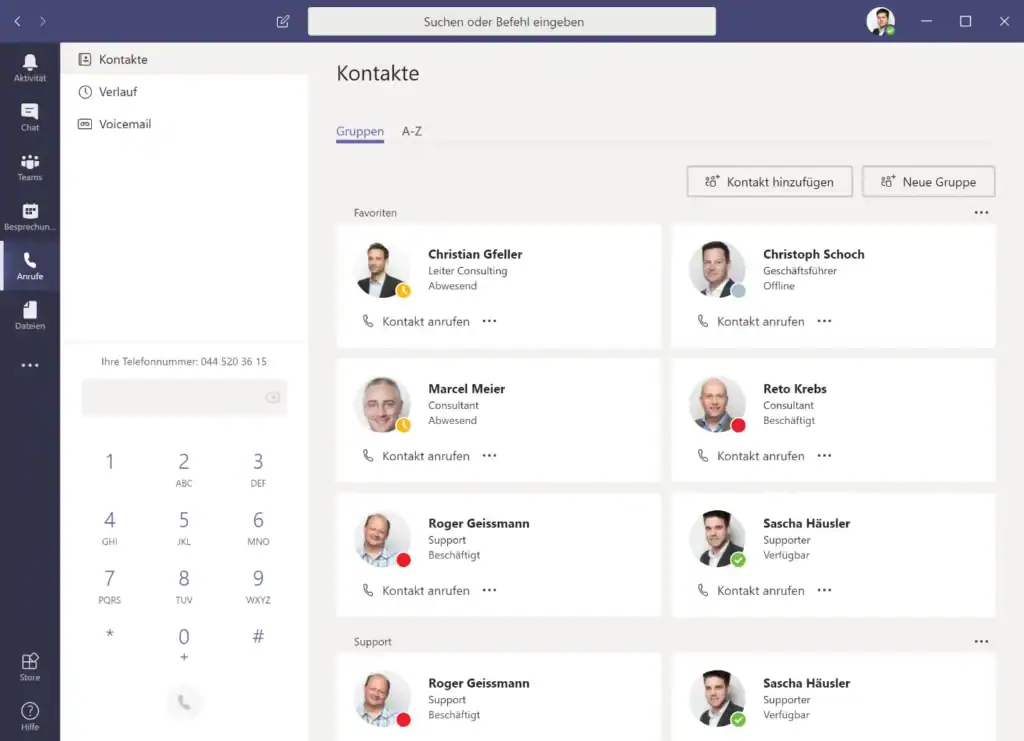 Microsoft Teams DR als Telefonie Lösung (Teil 2)