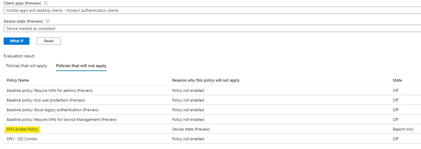 Conditional Access