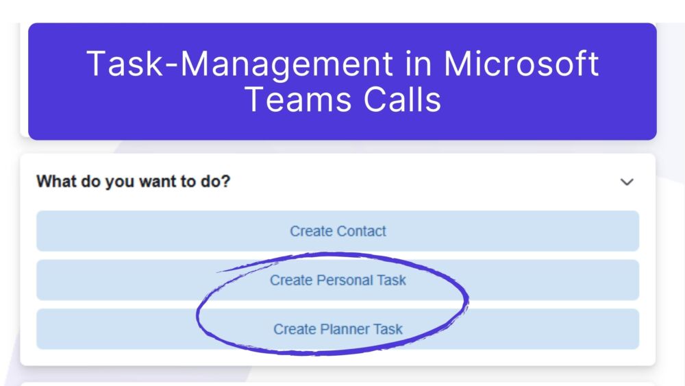 Task Management in Microsoft Teams