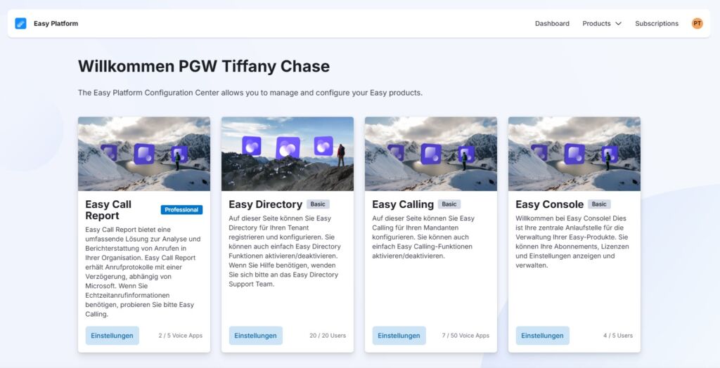 Easy Plattform für TwinCap First - das Upgrade für die Microsoft Teams Telefonie