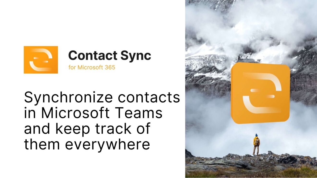 Synchronize contacts in Microsoft Teams with Contact Sync